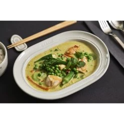 Brand new ✨ Staub Dining Line 10-inch, Serving dish, white truffle ???? -Zwilling-shop 000019572