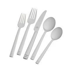Hot Sale ???? BALLARINI Valencia 20-pc Flatware Set, 18/10 Stainless Steel ????