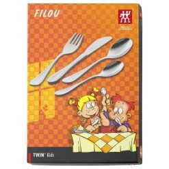Top 10 ???? ZWILLING Kids Flatware & Dinnerware 4-pc TWIN Kids Filou Flatware Set, 18/10 Stainless Steel ???? -Zwilling-shop 07011 210 0 1