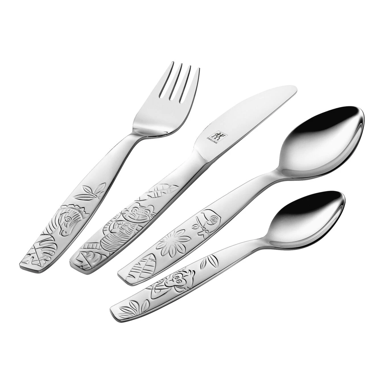 Cheapest ???? ZWILLING Kids Flatware & Dinnerware 4-pc TWIN Kids Jungle Flatware Set, 18/10 Stainless Steel ⌛ 3 Cheapest ???? ZWILLING Kids Flatware & Dinnerware 4-pc TWIN Kids Jungle Flatware Set, 18/10 Stainless Steel ⌛