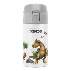 Hot Sale ???? ZWILLING Dinos Dinos Drinking Bottle, 350 ml, stainless steel, white-grey ????