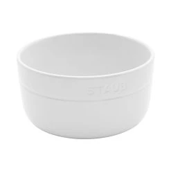 New ???? Staub Dining Line 4-pc, cereal bowl set, white ????