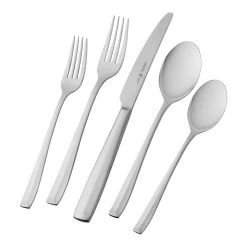 Budget ✨ Henckels Lani 65-pc Flatware Set, 18/10 Stainless Steel ????
