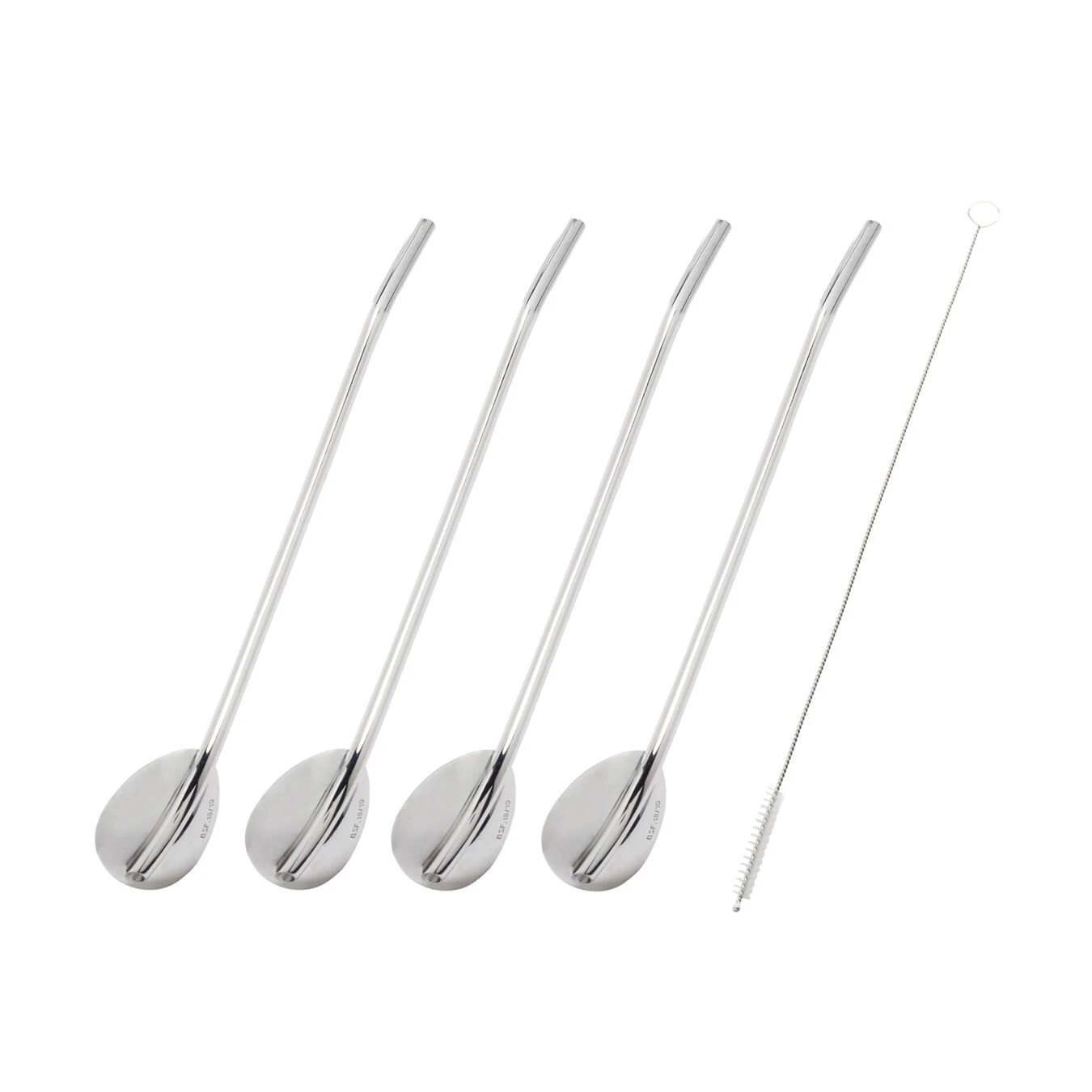 Promo ???? ZWILLING Flatware Accessories 5-pc, Spoon Straw set with Cleaning Brush ???? 3 Promo ???? ZWILLING Flatware Accessories 5-pc, Spoon Straw set with Cleaning Brush ????