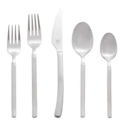 Best deal ⌛ ZWILLING Opus (matted) 45-pc Opus Satin Flatware Set, 18/10 Stainless Steel ????