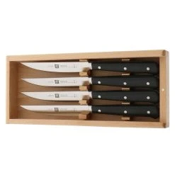 Best Pirce ???? ZWILLING Steak Sets 4-pc, Porterhouse steak knife set in beechwood box ???? -Zwilling-shop 39150 004 0 4