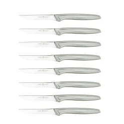 Buy ❤️ Henckels Steak Sets 8-pc, Stainless Steel Serrated Steak Knife Set ????