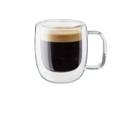 Best Pirce ???? ZWILLING Sorrento Plus Double Wall Glassware 2-pc Espresso Glass Mug Set, Double wall ✔️