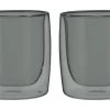 Brand new ???? ZWILLING Sorrento Bar 2-pc tumbler glass set - smoke grey, Double wall ???? -Zwilling-shop 39500 211 empty smoke