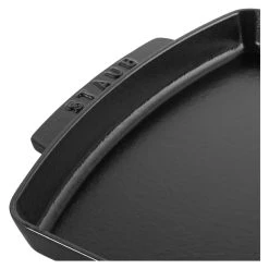 Outlet ???? Staub Cast Iron - Specialty Items 13-inch x 9-inch, rectangular Serving Dish with Wood Base, black matte ???? 10 Outlet ???? Staub Cast Iron - Specialty Items 13-inch x 9-inch, rectangular Serving Dish with Wood Base, black matte ???? -Zwilling-shop 40509 523 0 000000882