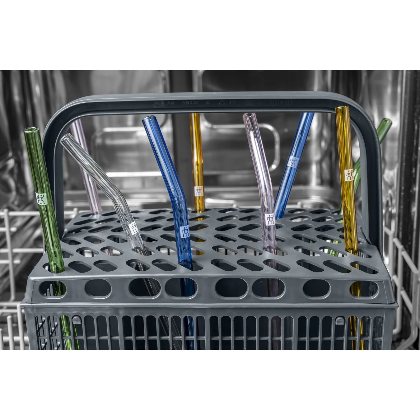 Outlet ???? ZWILLING Sorrento Glassware Glass Straw - Colored - Straight Set ???? 8 Outlet ???? ZWILLING Sorrento Glassware Glass Straw - Colored - Straight Set ???? - Image 6