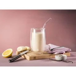 Budget ✔️ ZWILLING Sorrento Glassware Glass Straw - Clear - Bent Set ✨ -Zwilling-shop 750039534