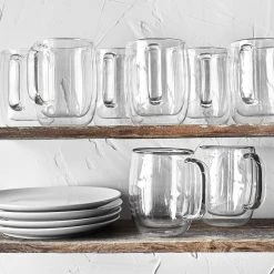 Deals ???? ZWILLING Sorrento Plus Double Wall Glassware 8-pc Coffee glass Mug Set ???? -Zwilling-shop 750041624
