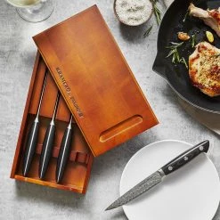 Promo ???? ZWILLING Kramer - EUROLINE Stainless Damascus Collection 4-pc, Steak Knife Set ???? -Zwilling-shop 750041687