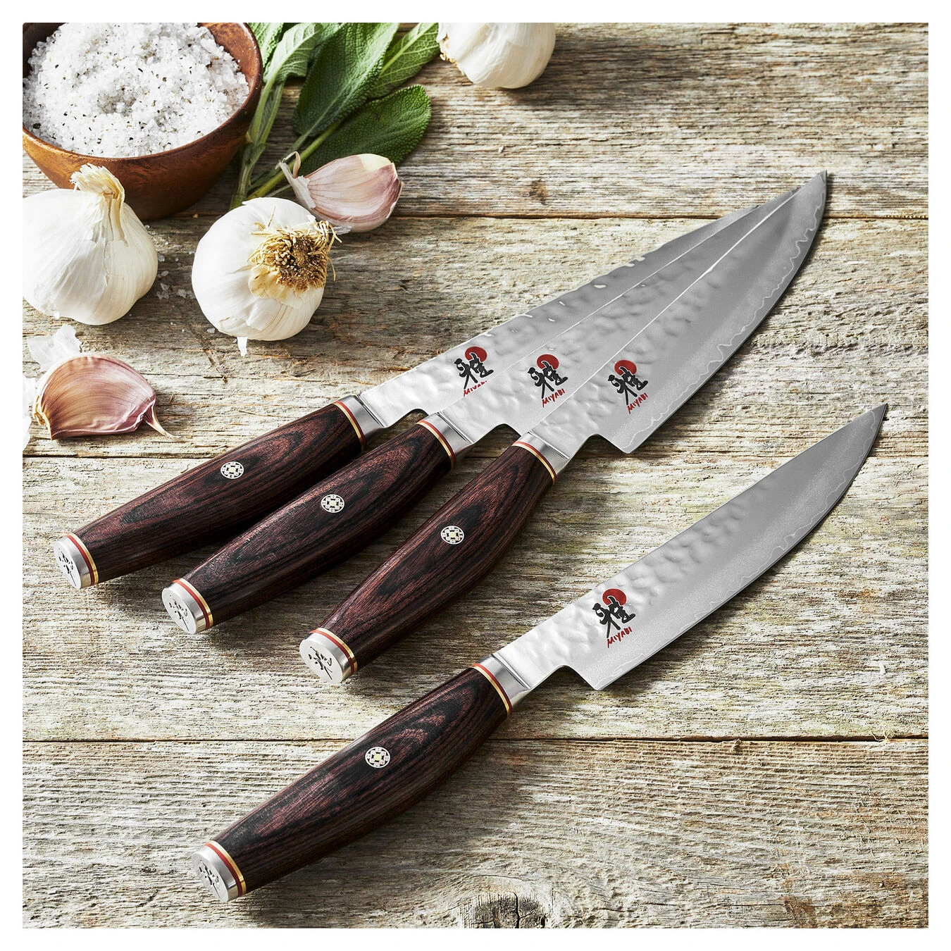 Brand new ???? MIYABI Artisan 4-pc, Steak set ???? 5 Brand new ???? MIYABI Artisan 4-pc, Steak set ???? - Image 3