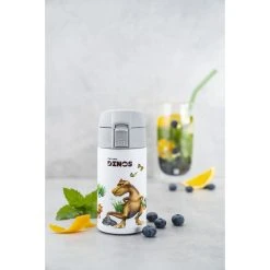 Hot Sale ???? ZWILLING Dinos Dinos Drinking Bottle, 350 ml, stainless steel, white-grey ???? -Zwilling-shop 750046086