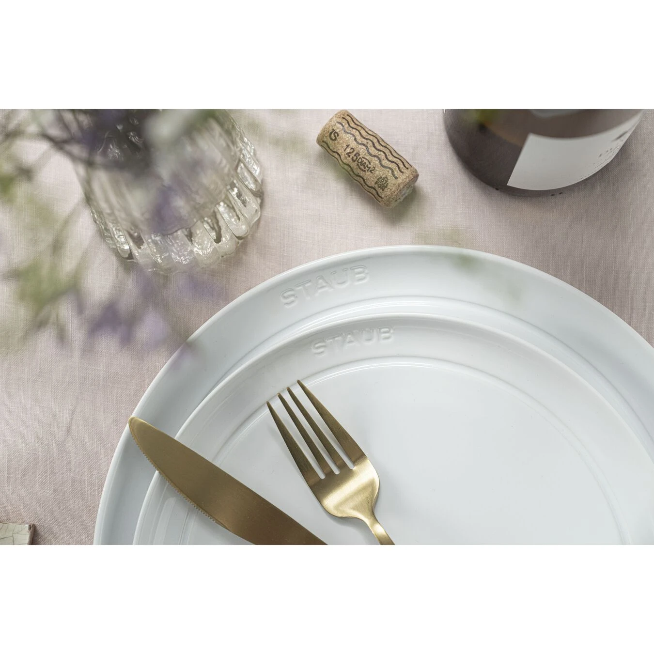 Cheap ✨ Staub Dining Line 4-pc, salad plate set ???? 4 Cheap ✨ Staub Dining Line 4-pc, salad plate set ???? - Image 2