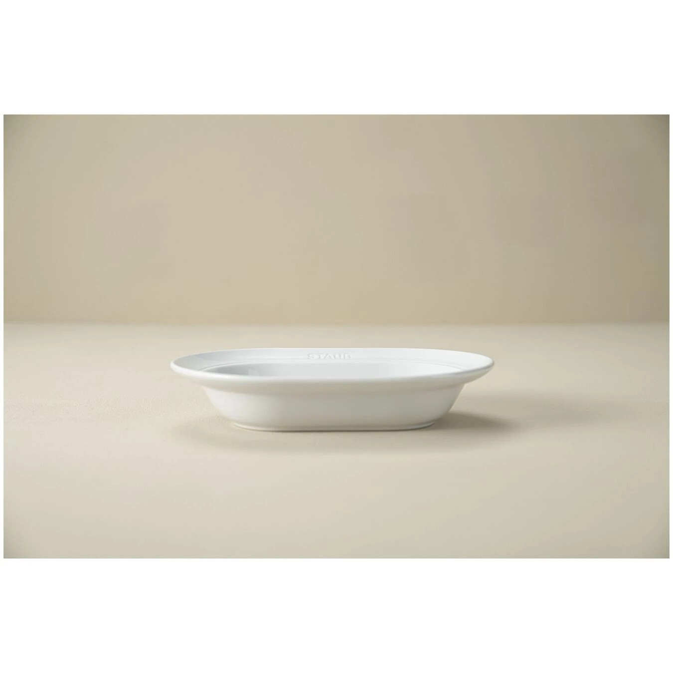 Coupon ✨ Staub Dining Line 10-inch, oval serving dish, white ???? 4 Coupon ✨ Staub Dining Line 10-inch, oval serving dish, white ???? - Image 2