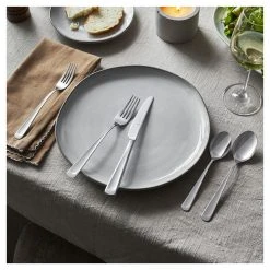 New ???? Henckels Silvano 45-pc Flatware Set, 18/10 Stainless Steel ⭐ -Zwilling-shop 750057442